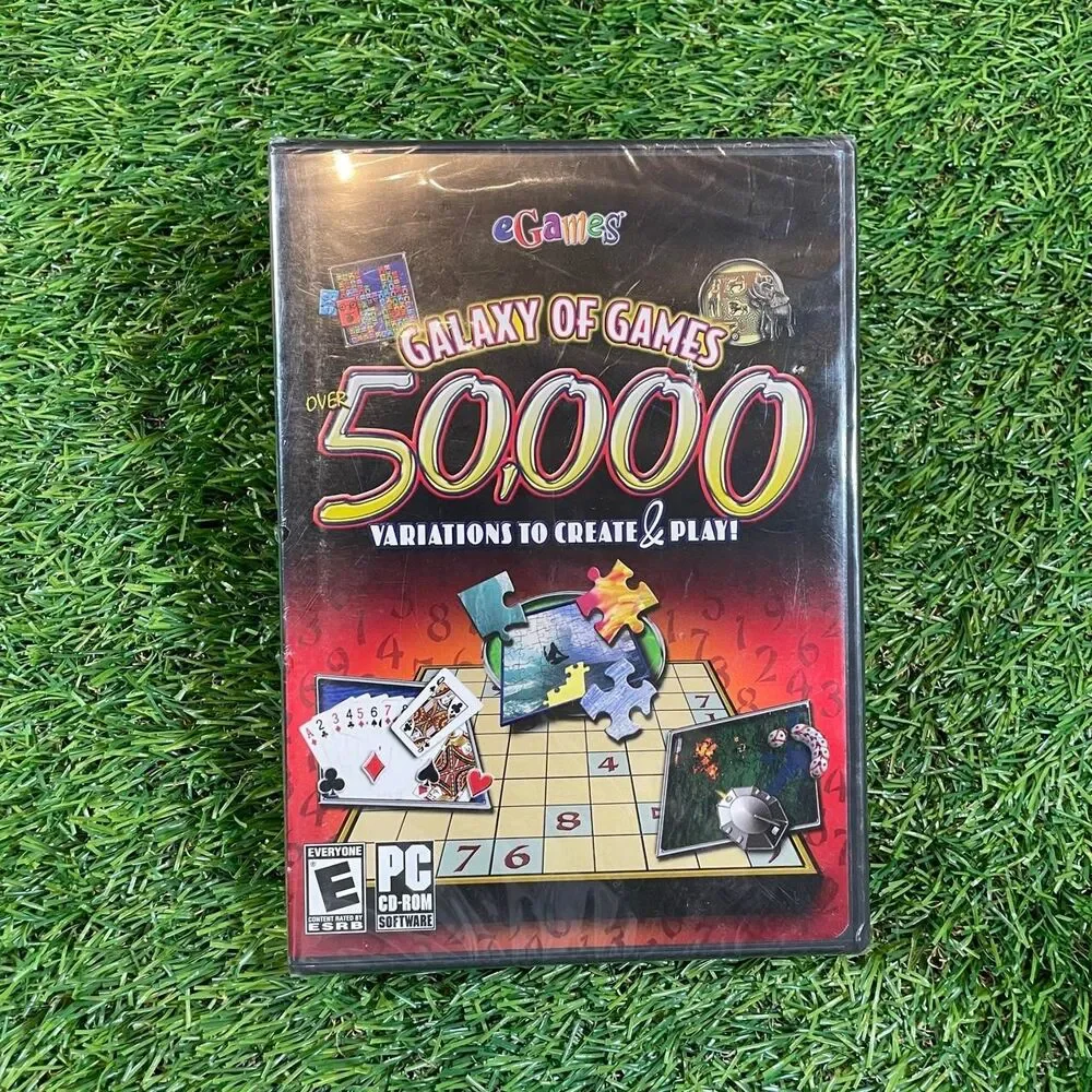 Retro Egames Galaxy of Games 50,000 PC Game Factory Sealed